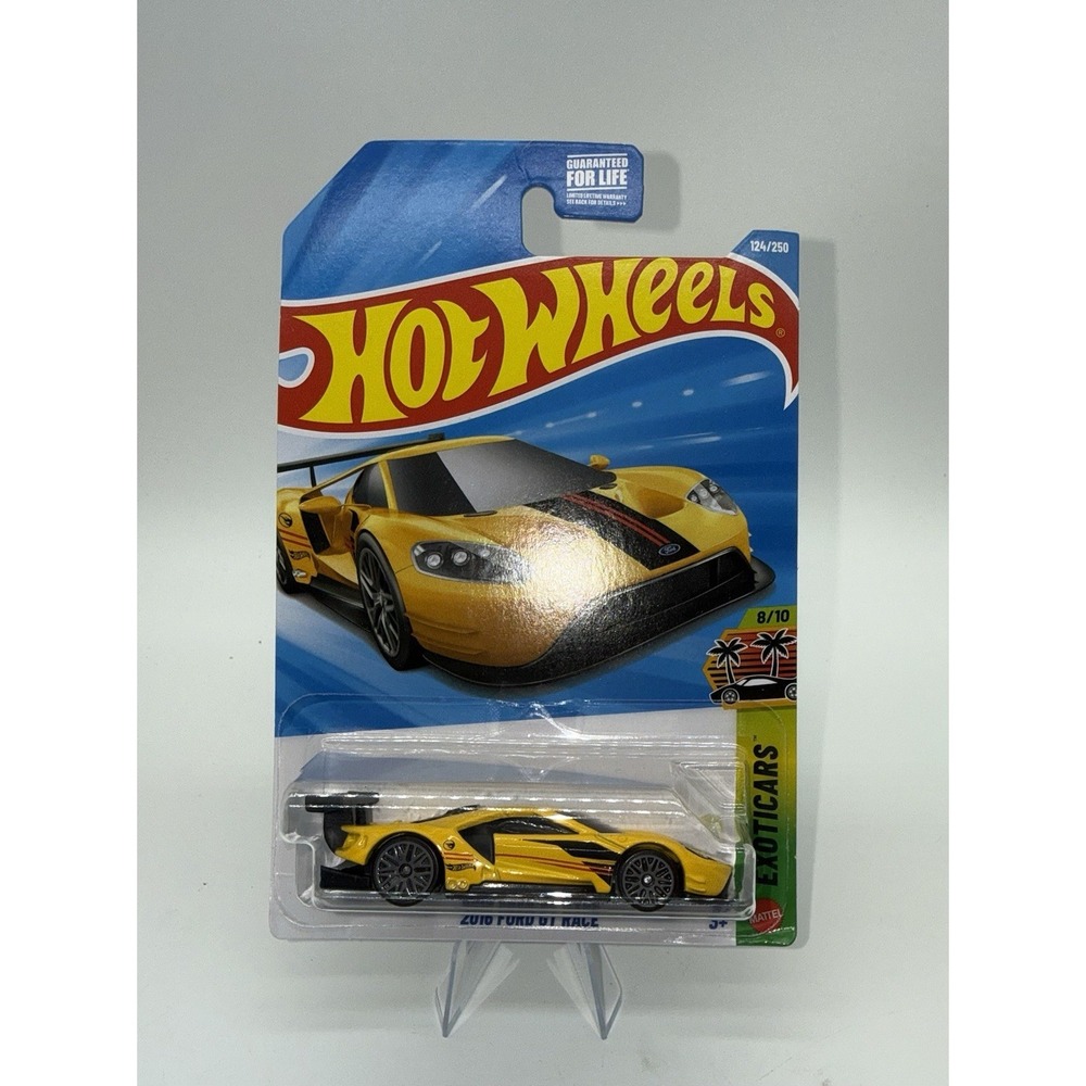 HOT WHEELS 2026 Treasure Hunt 2016 Ford GT Race Exoticars 8/10